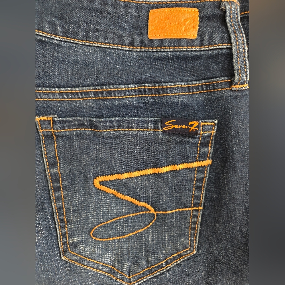 Womens Seven7 Bermuda Shorts Sz 10 10" Inseam 10" Rise Stretch - Picture 5 of 8